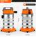 PORTABLE SIZE
SUITABLE FOR SHOP/HOME/COMMERCIAL PLACE/WORKSHOP USE
10 GALLON CAPACITY
25.9 Inch
14.17 Inch
14.17 Inch