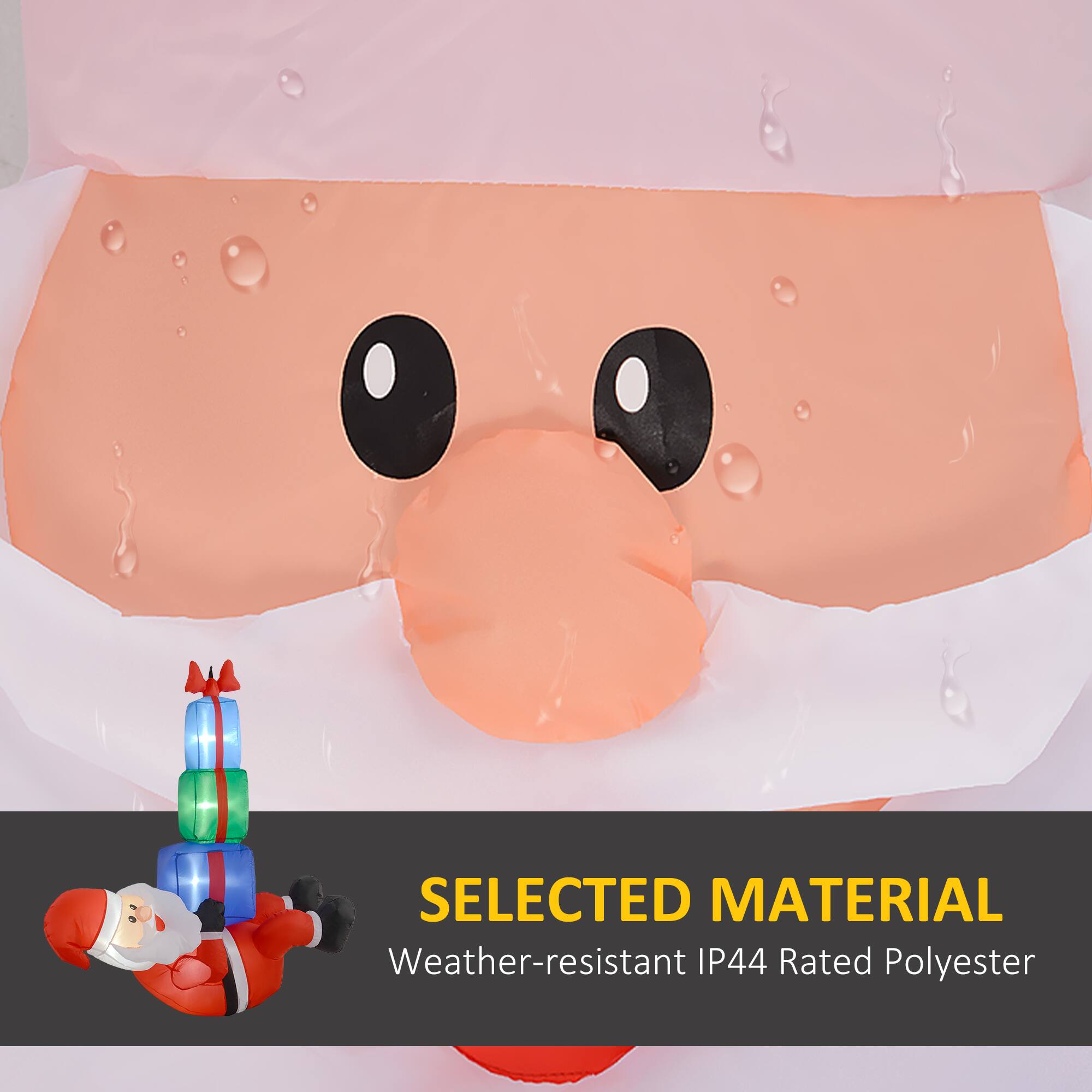 SELECTED MATERIAL  
Weather-resistant IP44 Rated Polyester