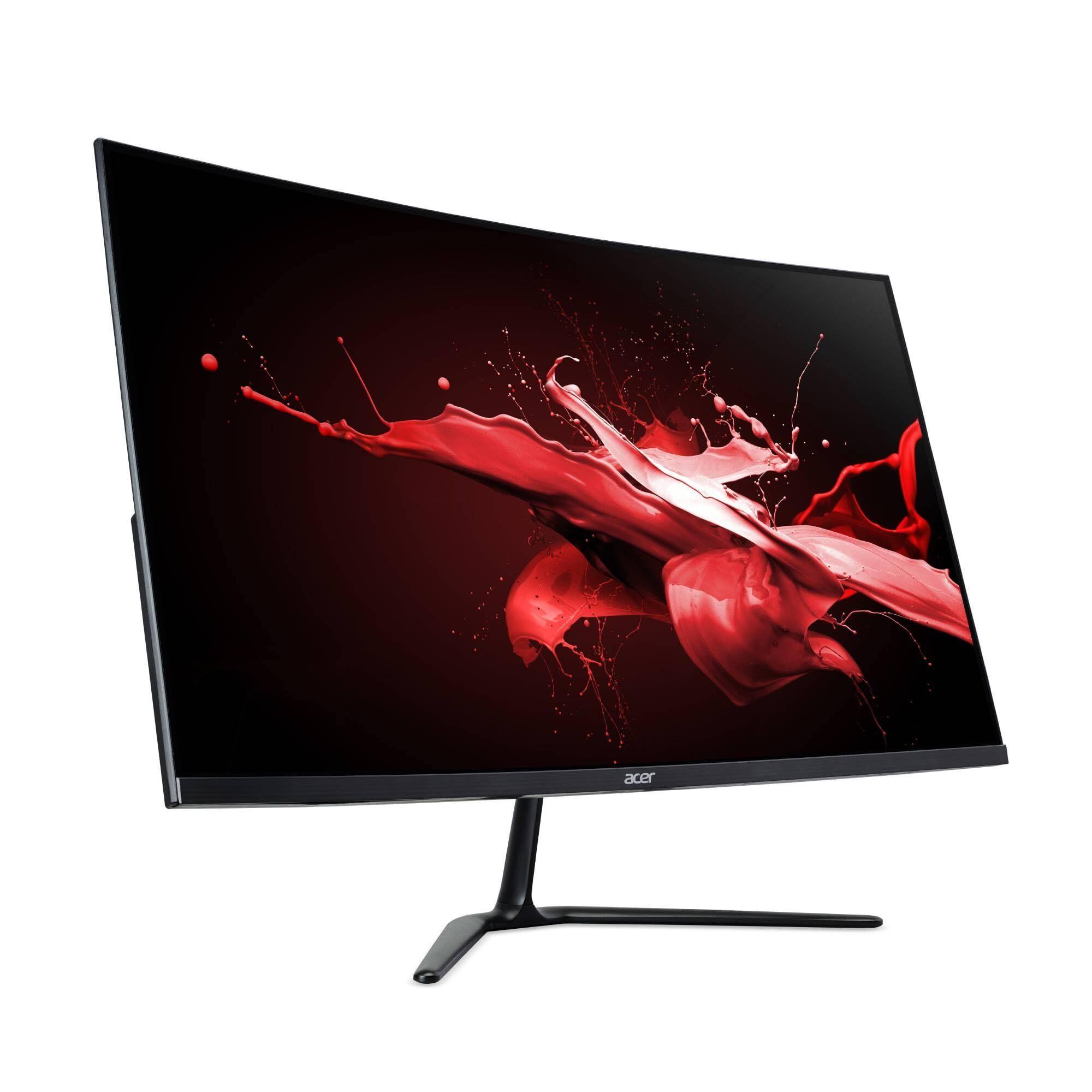 Left. Acer - Nitro - 31.5" Widescreen Monitor FullHD 1920x1080 165Hz IPS 350Nit HDMI - Black.