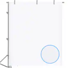 Front. Neewer - 2yd x 60" White Seamless Diffusion Fabric - Polyester Light Modifier for Softbox & Studio.