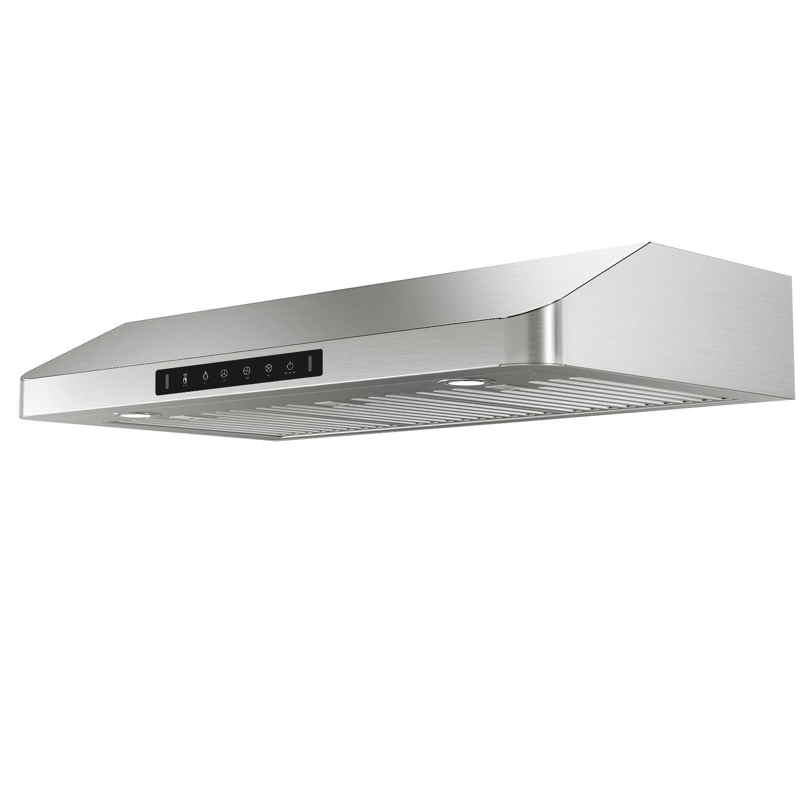 Angle. VIKIO - 36 inch Ducted 900-CFM  Stainless steel Under Cabinet Range Hood - Stainless steel.