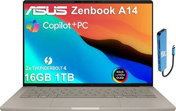 ASUS Refurbished Excellent Upgraded Zenbook A14 14 ASUS Refurbished Excellent Upgraded Zenbook A14 14