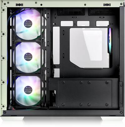 Thermaltake View 380 TG ARGB Mid Tower ATX PC Case Matcha Green CA Thermaltake View 380 TG ARGB Mid Tower ATX PC Case Matcha Green CA