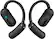 Left. Soundcore - by Anker AeroFit 2 Open-Ear Headphones with Adjustable Ear Hooks - Black.