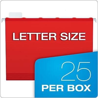 LETTER SIZE  
25 PER BOX