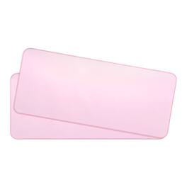 Unique Bargains - 2pcs Universal Silicone Keyboard Protector Skin for 13.3"-14" Laptop Notebook, 12.5 x 5.2 Inch Ultra Thin Cover - Pink