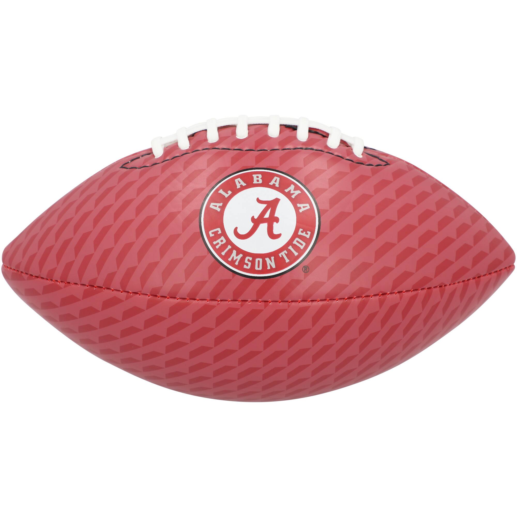 Logo Brands - Alabama Crimson Tide Rubber Glossy Mini Football - Multicolor