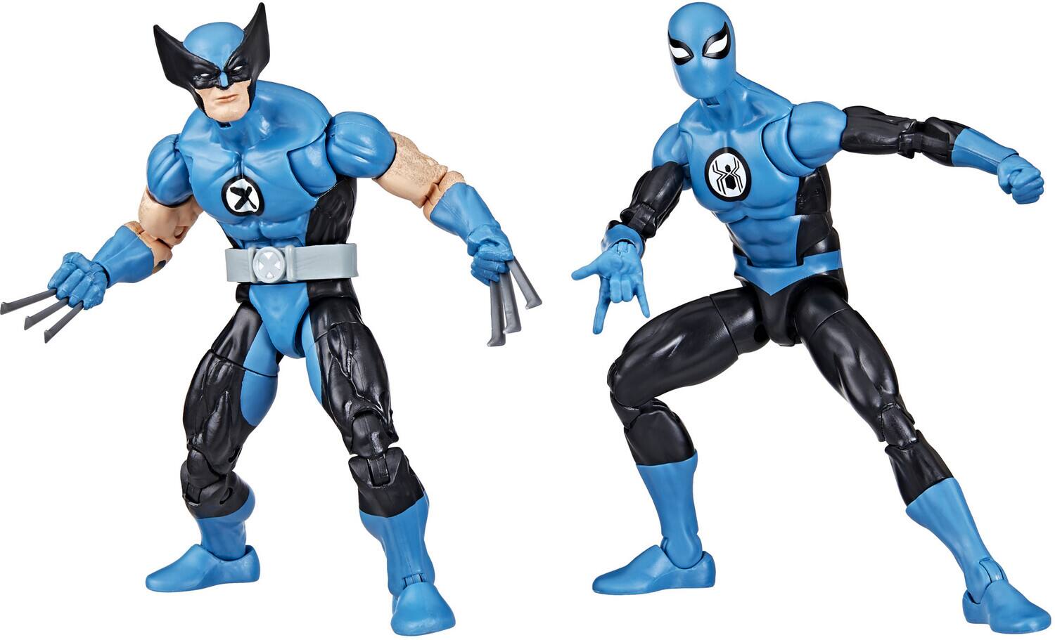 Alt View 1. Hasbro - Hasbro Collectibles - Fantastic Four - Marvel Legends - Wolverine and Spider-Man 2-Pack  - COLLECTABLES - Multicolor.