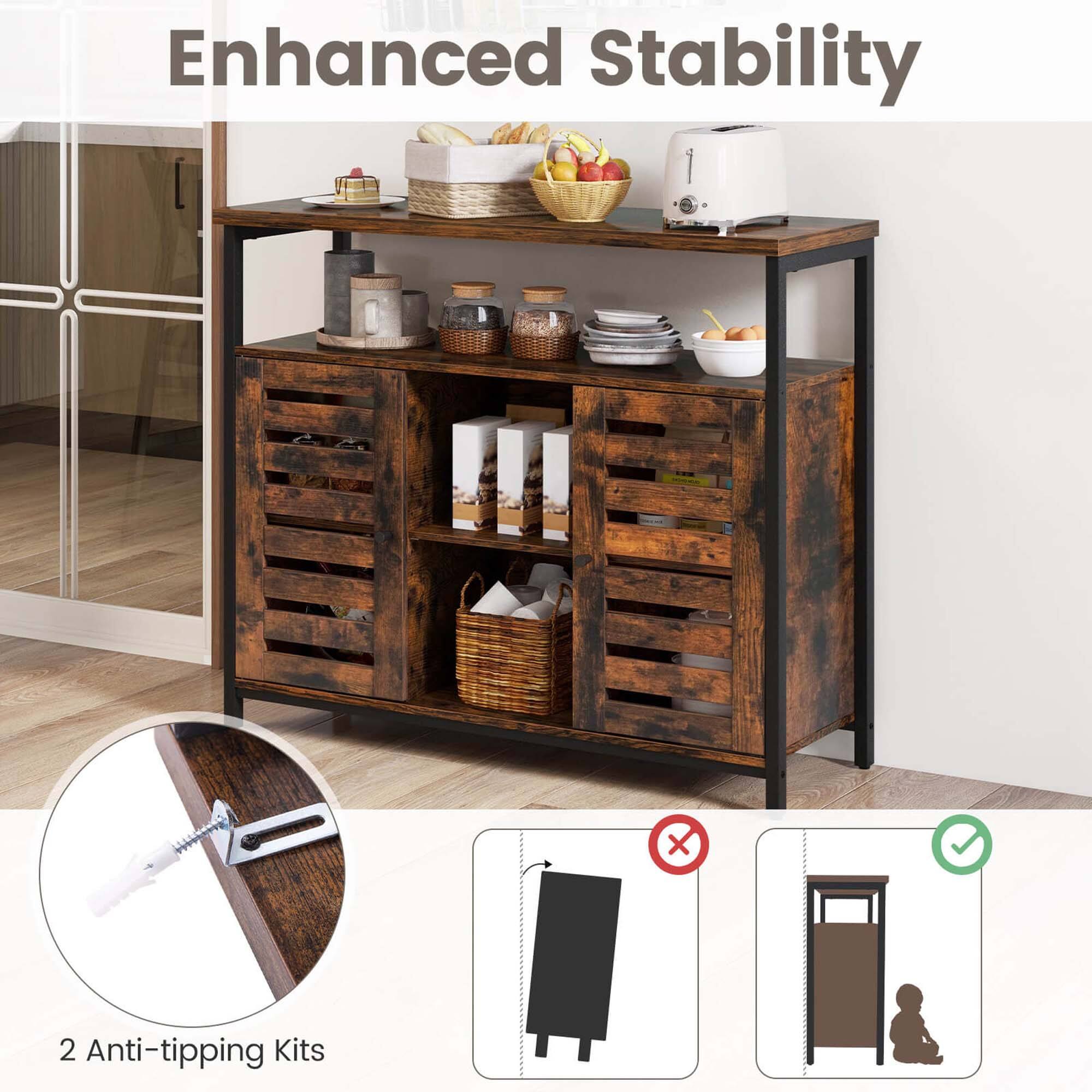 Enhanced Stability x 2 Anti-tipping Kits