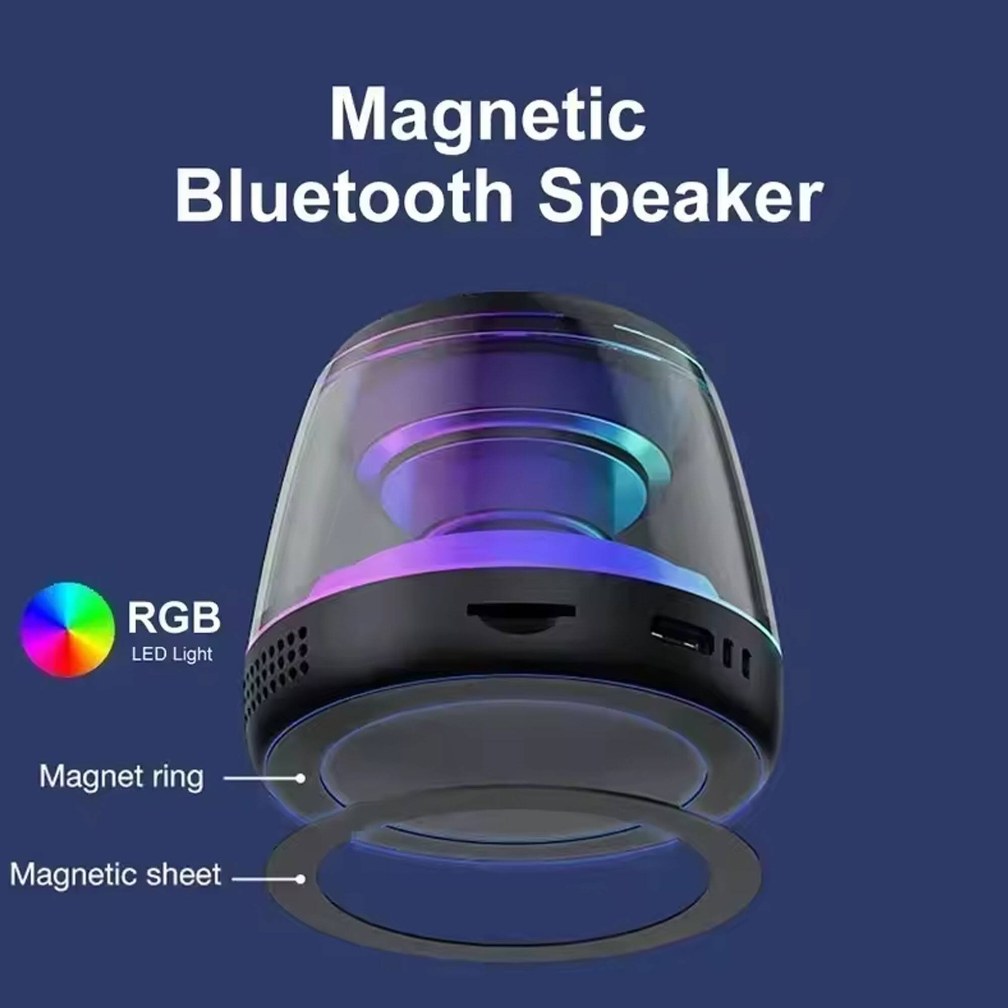 Magnetic Bluetooth Speaker

RGB LED Light

Magnet ring

Magnetic sheet