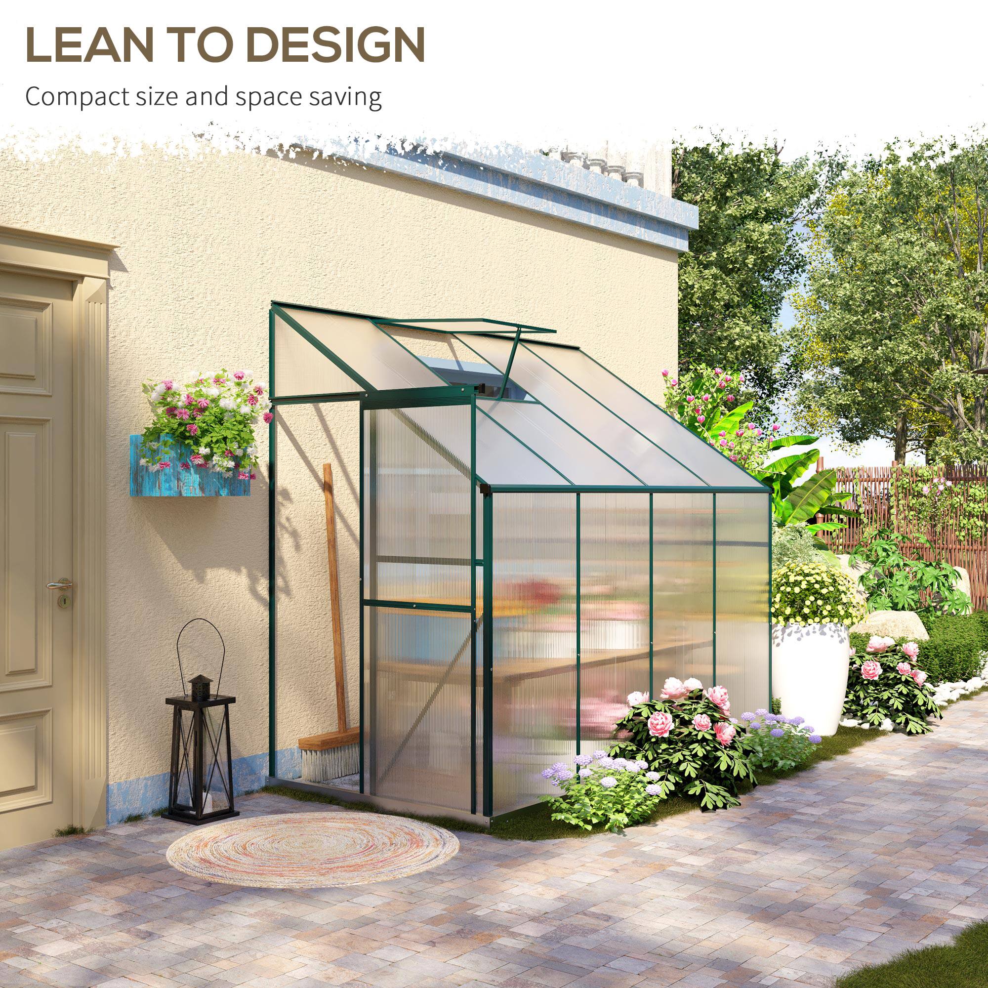 LEAN TO DESIGN  
Compact size and space saving