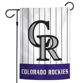 WinCraft - Colorado Rockies 12" x 18" Applique Garden Flag - Multicolor