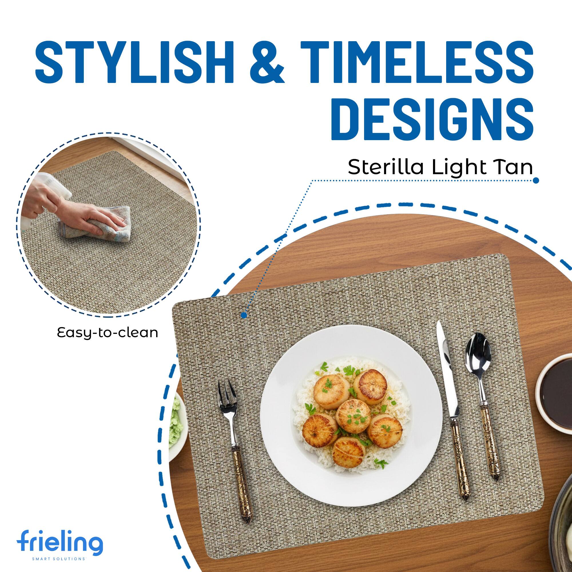 STYLISH & TIMELESS DESIGNS  
Sterilla Light Tan  
Easy-to-clean  
frieling  
SMART SOLUTIONS