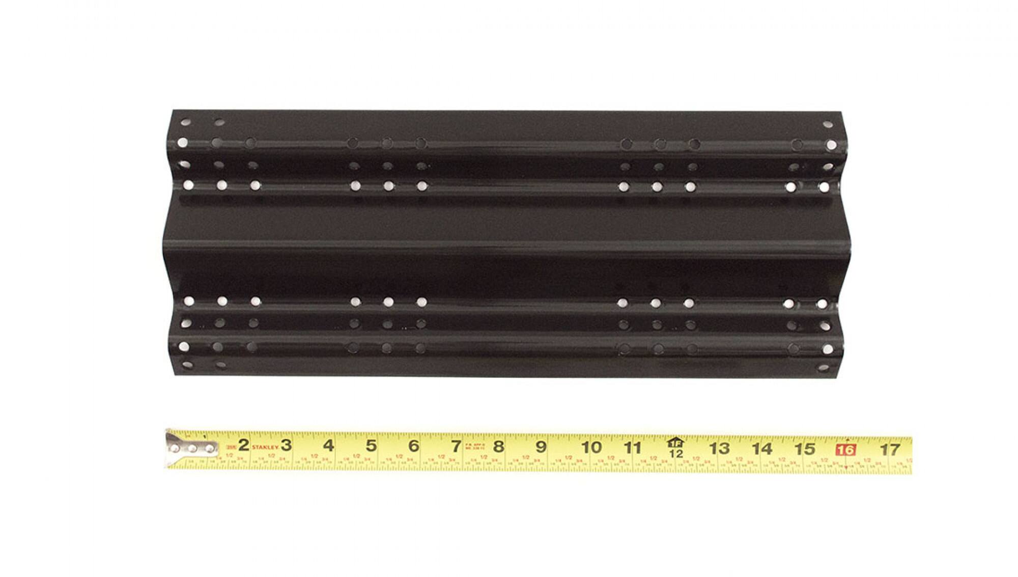 Alt View 1. Music City Metals - Music City Metals - MCM959855118 heat plate, porc stl, 15.75 x 6.25 heat plates, 16.9375” to 15”.