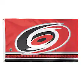 WinCraft - Carolina Hurricanes Deluxe 3' x 5' One-Sided Flag - Multicolor