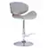 Angle. Simpli Home - Marana Bentwood Adjustable Height Gas Lift Bar Stool - Stone Grey.