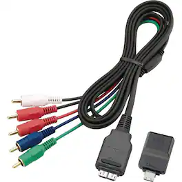 VMCMHC3 Sony HD Output Adapter Cable Component cable for DSC with multi-use terminal "TYPE 2" and "TYPE 3" for Seve - Black