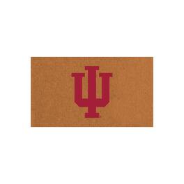 Evergreen Enterprises - Indiana Hoosiers 28" x 16" Team Logo Outdoor Coir Mat - Multicolor