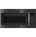 Front. GE Profile - 1.7 Cu. Ft. Convection Over-the-Range Microwave with Sensor Cooking - Black Stainless Steel.