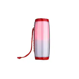 BEARSOLIM - Portable rainbow LED Bluetooth Speakers In Vibrant Colors,in - Red