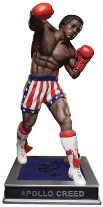 PopMarket - Rocky - 1/4 Scale Polyresin Statue - Apollo Creed Epic Figtht - COLLECTIBLES - Multicolor