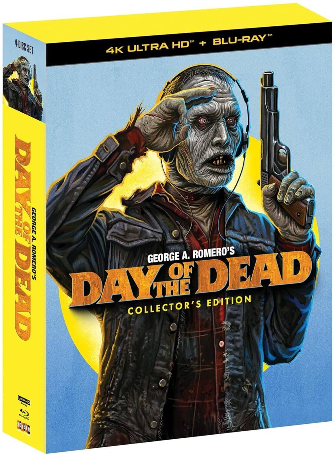 Alt View 1. Day of the Dead (Collector's Edition)   - 4K Blu-Ray.
