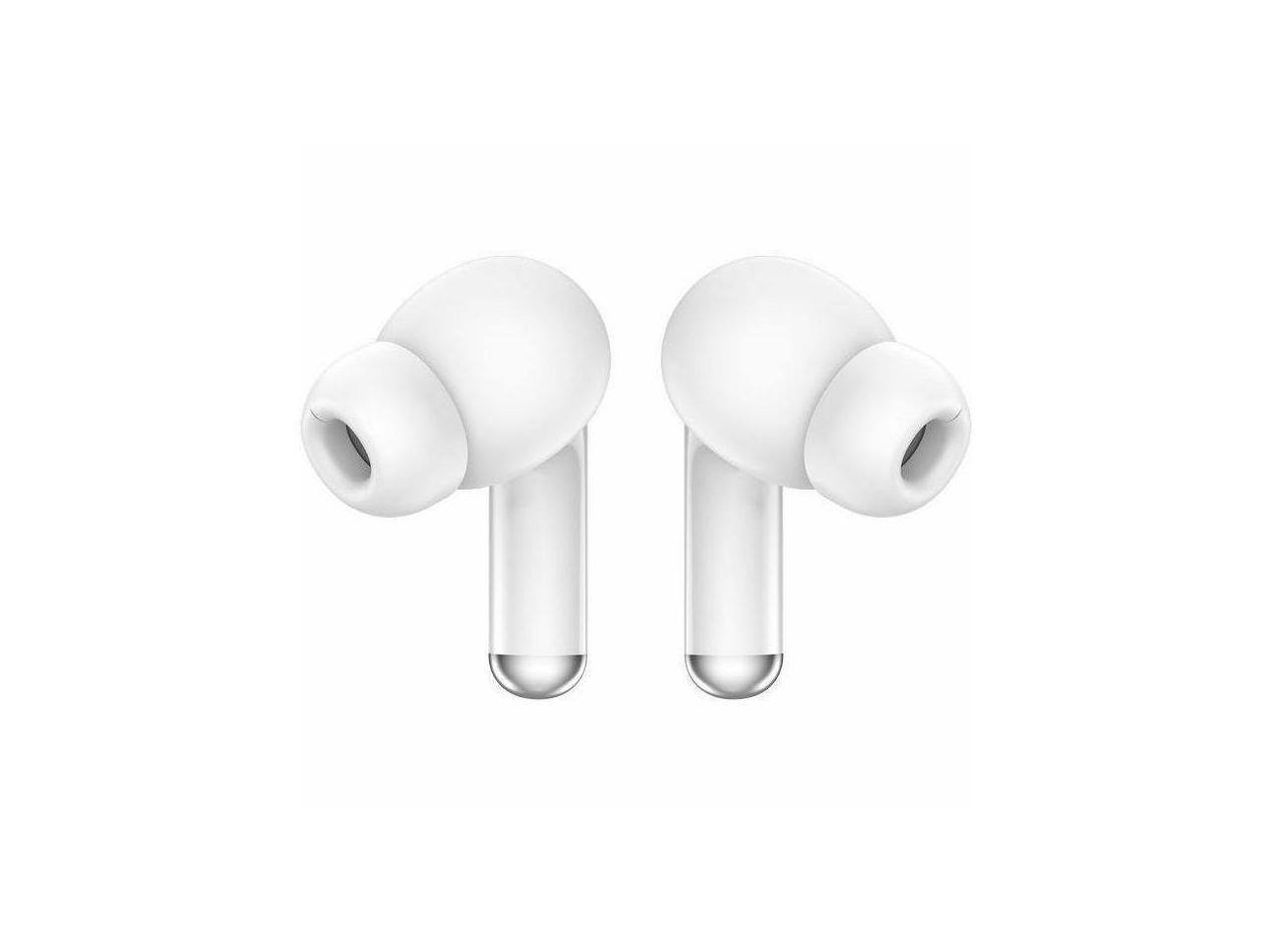 Alt View 3. Adesso - Adesso XTREAM T3 Bluetooth Wireless Earbuds/Headphones with ANC and Touch Controlled Wireless Charging Case - White - Blue.