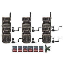 Stealth Cam - Revolver 40MP Pro 360 Degree Cellular Trail Camera Bundle (6 Pack)