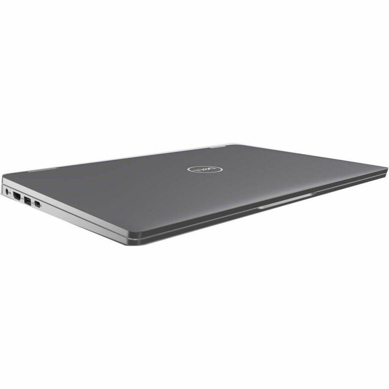Alt View 27. Dell - Latitude 3000 2-in-1 13.3" Touch Screen Laptop - Intel Core i5 with 16GB Memory - 256 GB SSD - Titan Gray.