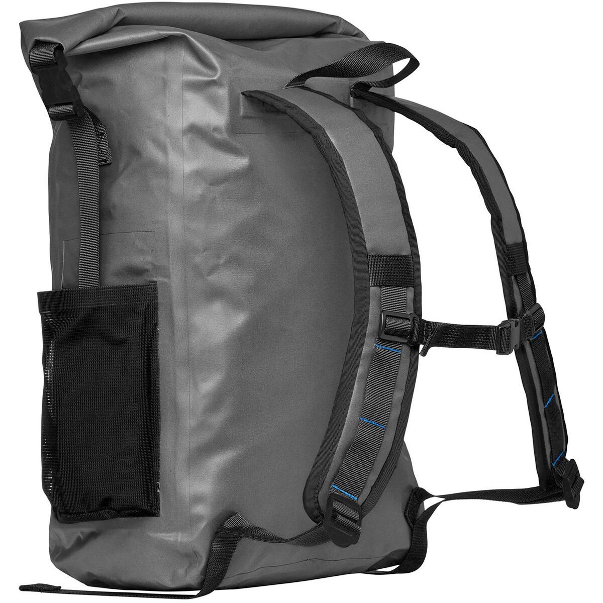 Alt View 1. Chums - Chums Downriver 32L Waterproof Rolltop Backpack - Gray - Gray.