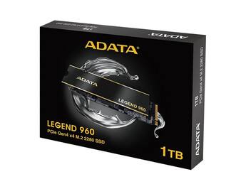 ADATA LEGEND 960 M.2 2280 1TB PCI Express 4.0 x4 3D NAND Internal ADATA LEGEND 960 M.2 2280 1TB PCI Express 4.0 x4 3D NAND Internal