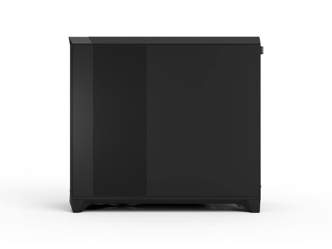 Alt View 8. Fractal Design - Fractal Design Meshify 3 XL E-ATX Full Tower PC Case - Black Chassis with Light Tinted TG Side Panel - Black.