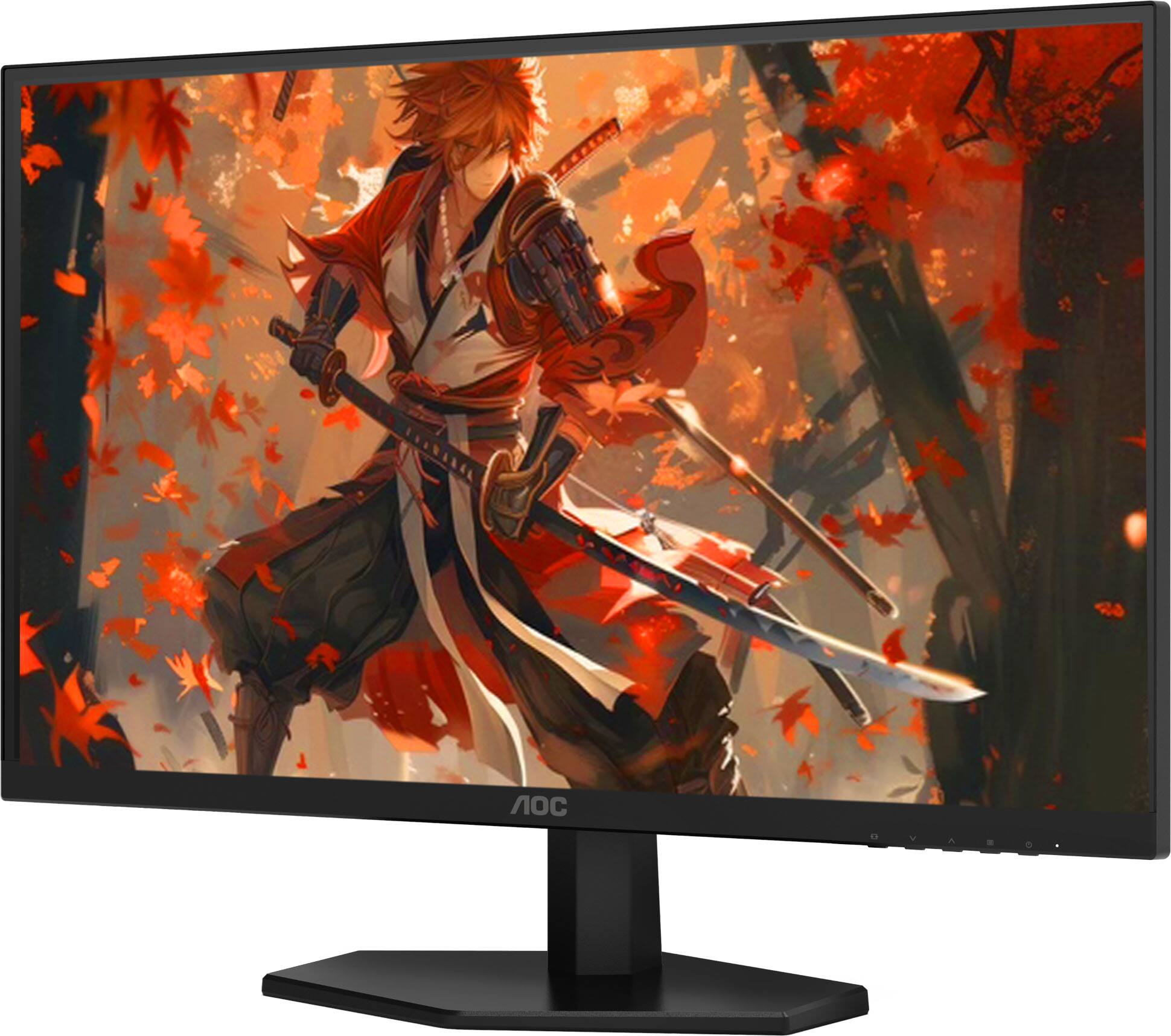 Angle. AOC - 27" Q27G42ZE IPS, QHD, 240Hz, G-Sync Compatible, Gaming Monitor - Black.