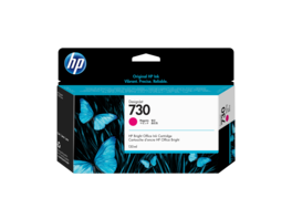 HP - 730 130-ml Magenta DesignJet Ink Cartridge, P2V63A