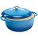 Front. Best Choice Products - Best Choice Products 7.5 Quart Enamel Cast-Iron Dutch Oven, Heavy-Duty Cookware w/ Dual Handles, Lid - Blue - Blue.
