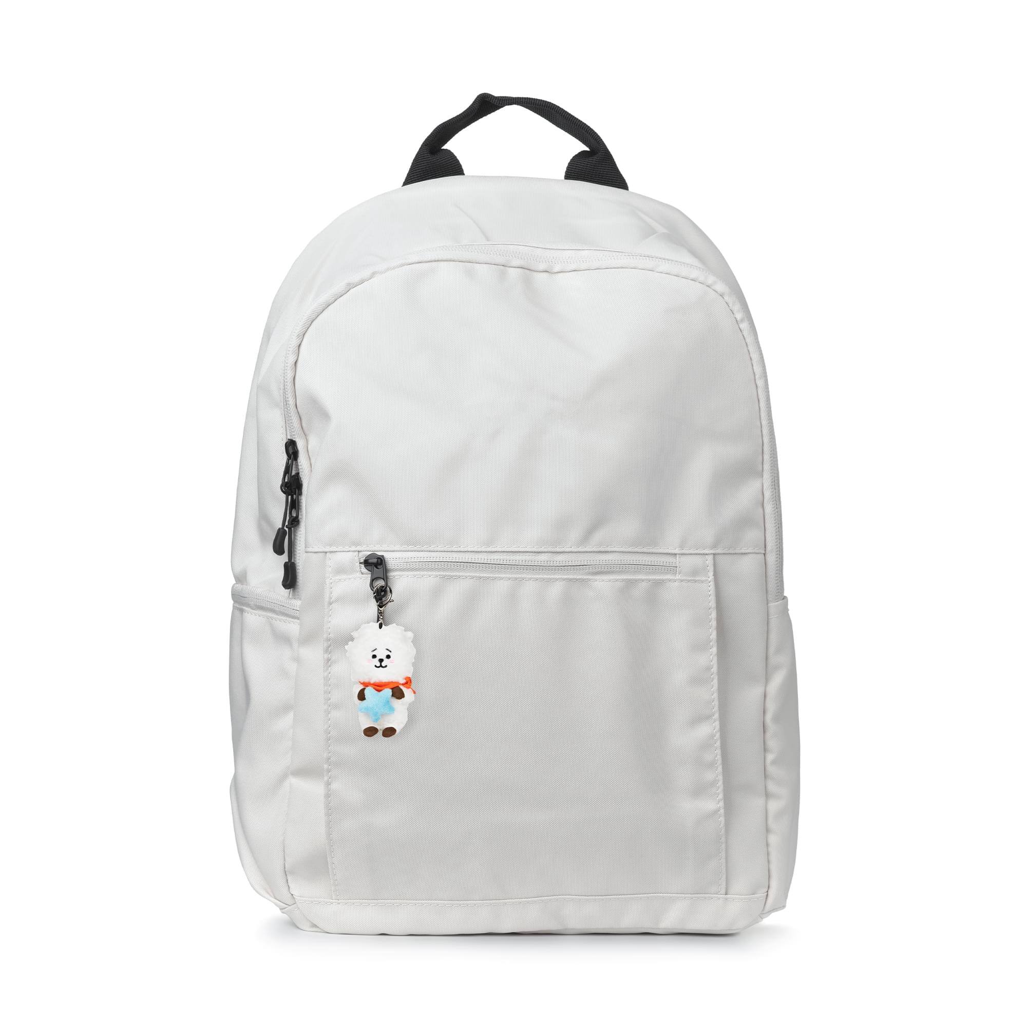 Alt View 10. Gund - BT21 RJ 3 Inch Bumble Buddy Plush Clip - Yellow.