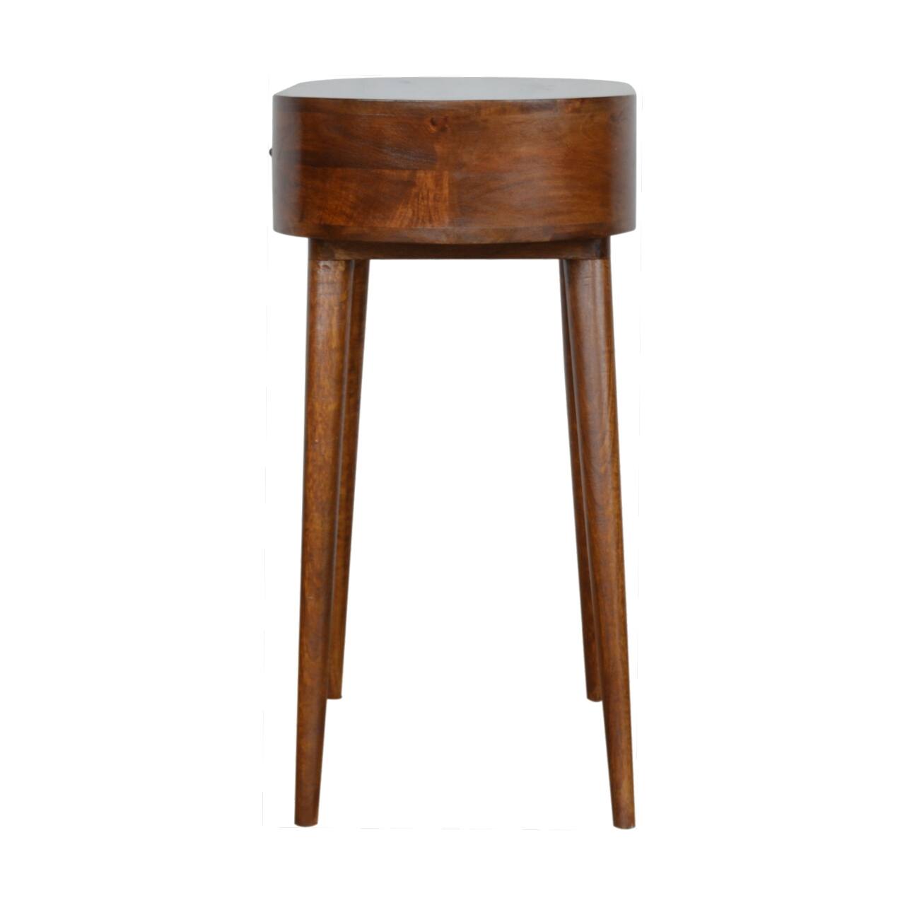 Alt View 5. Artisan Furniture - Artisan Furniture Solid Wood Albion Chestnut Console, 1 Drawer, Brown - Brown.