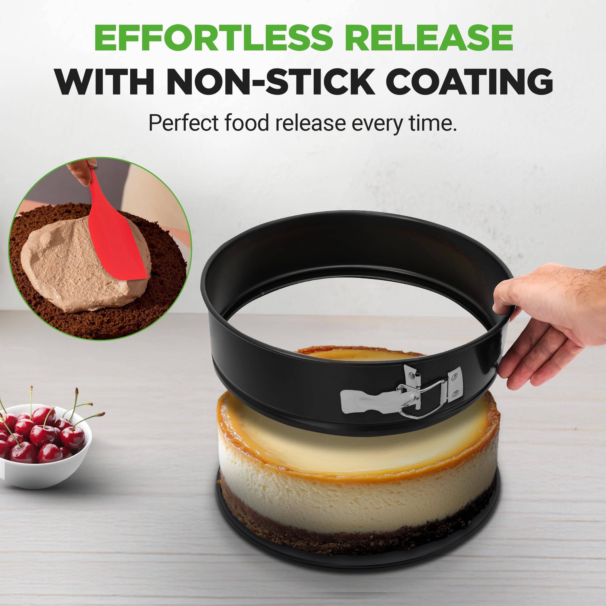 EFFORTLESS RELEASE WITH NON-STICK COATING  
Perfect food release every time.