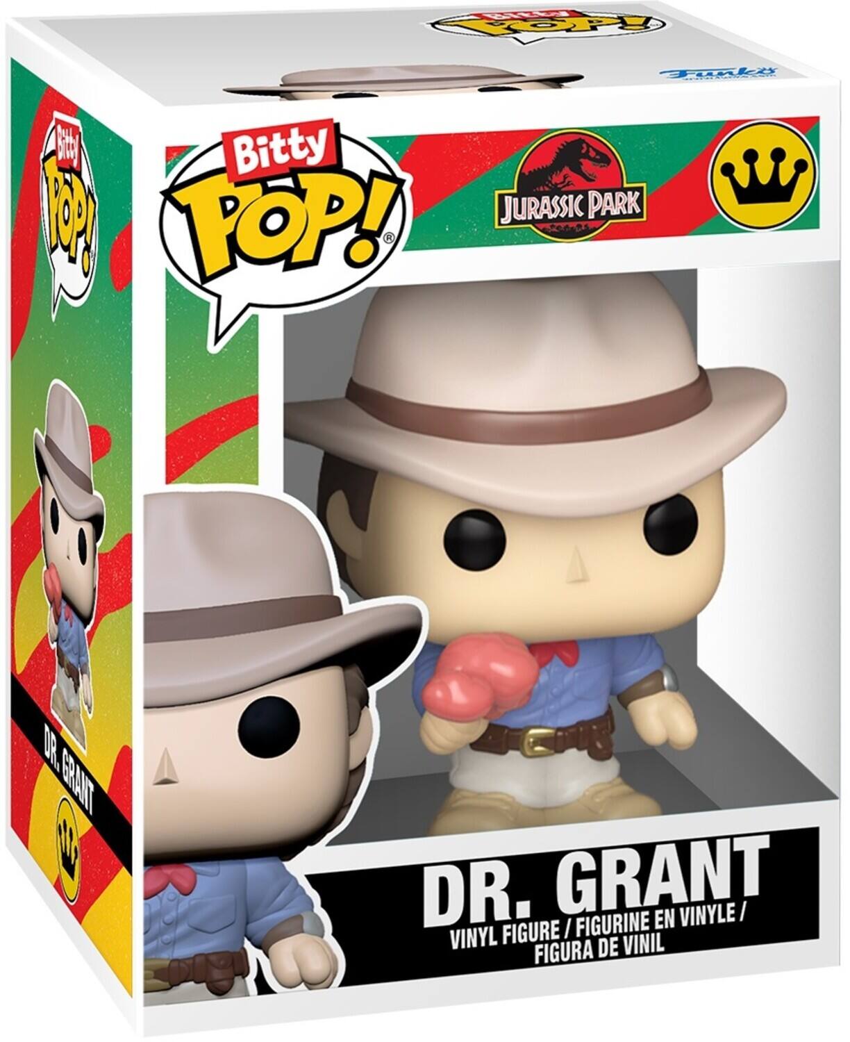 Bitty Pop!  
Jurassic Park  
Dr. Grant  
Vinyl Figure / Figurine en Vinyle / Figura de Vinil