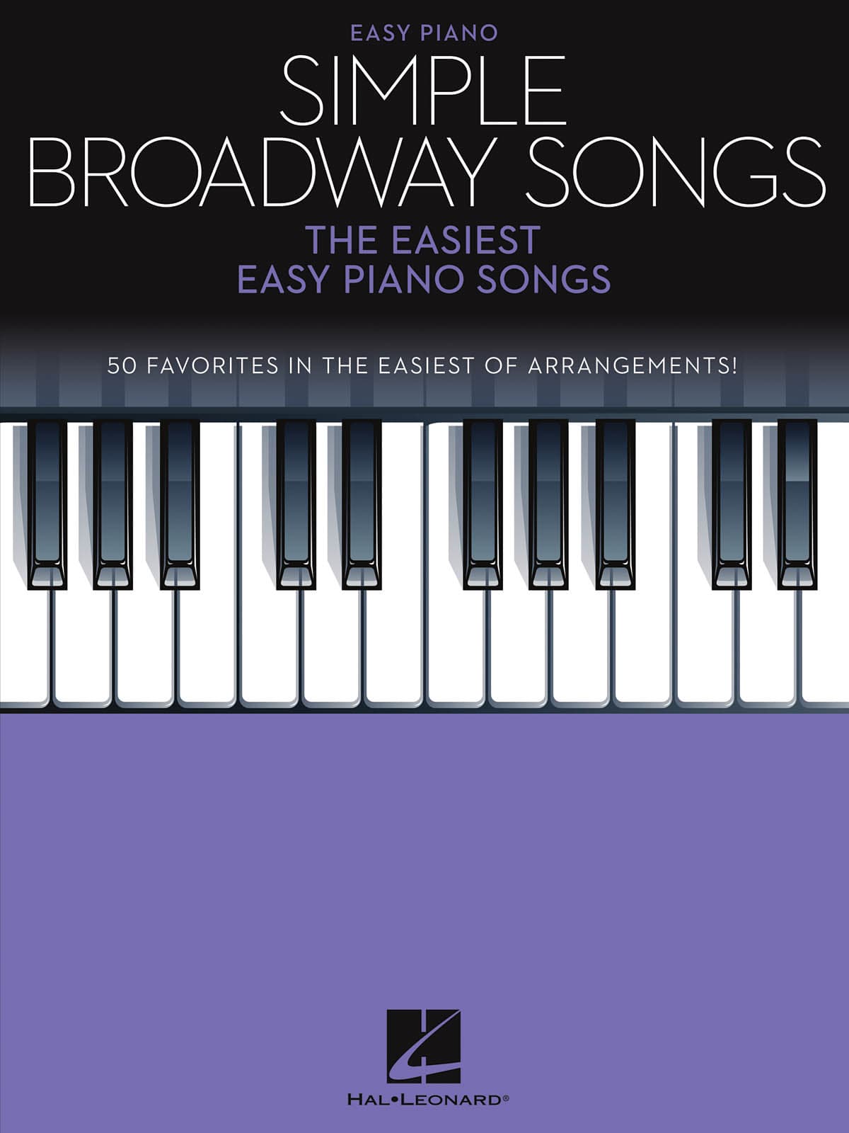 Hal Leonard - Simple Broadway Songs Softcover Easy Piano Songbook, 50 Songs, Piano/Keyboard price history on PriceWatchPro