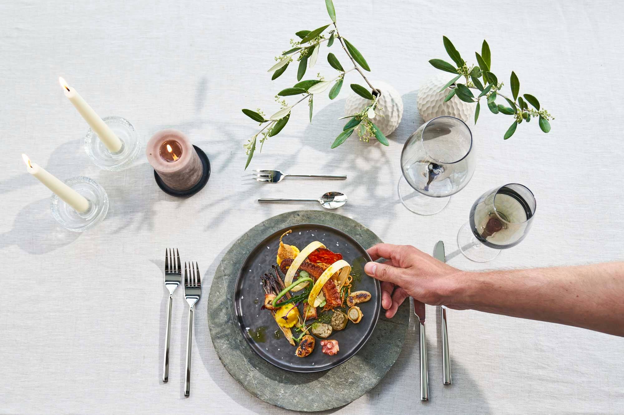 Alt View 3. ZWILLING - ZWILLING Aberdeen 20-pc 18/10 Stainless Steel Flatware Set - Stainless Steel.