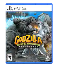 db PS5
GODZILLA DESTROY ALL MONSTERS MELEE REMASTERED
TEEN T ESRB
ATARI
