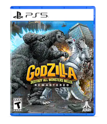 db PS5
GODZILLA DESTROY ALL MONSTERS MELEE REMASTERED
TEEN T ESRB
ATARI - T (Teen 13+)