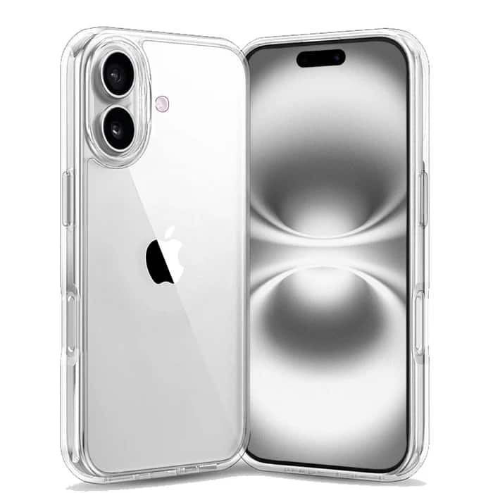 Photos - Case Entronix - Slim Hard Back  for iPhone 16 - Ultimate Protection & Style - Clear