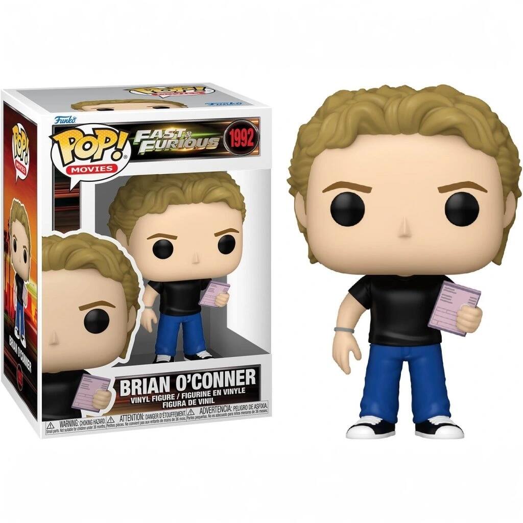 Funko POP! Movies  
Fast & Furious 1992  
Brian O'Connor  
Vinyl Figure / Figurine en Vinyle / Figura de Vinilo / Figura de Vinil  
WARNING: CHOKING HAZARD - ATTENTION: PELIGRO DE ASFIXIA - ADVERTENCIA: PELIGRO DE ASFIXIA