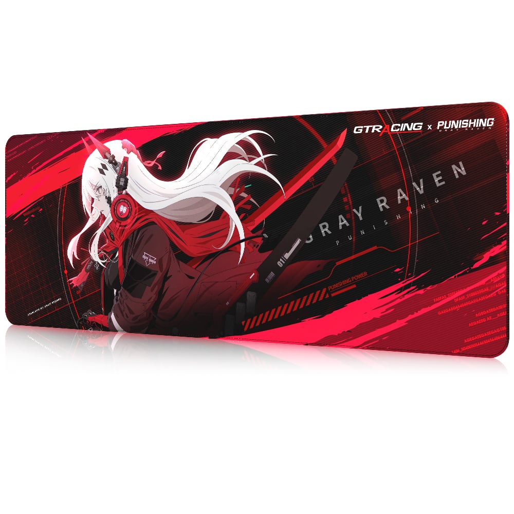 CloudRest Pro - Gaming Mouse Pad Large GT876 PUNIShing - PUNIShing-Red