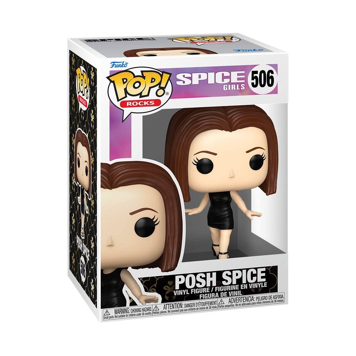 Funko POP! SPICE 506 GIRLS  
POSH SPICE  
VINYL FIGURE / FIGURINE EN VINYLE / FIGURA DE VINIL  
WARNING: CHOKING HAZARD - Small parts. Not for children under 3 years.  
ADVERTENCIA: PEQUEÑOS PIECES. NO ADECUADO PARA NIÑOS MENORES DE 3 AÑOS.