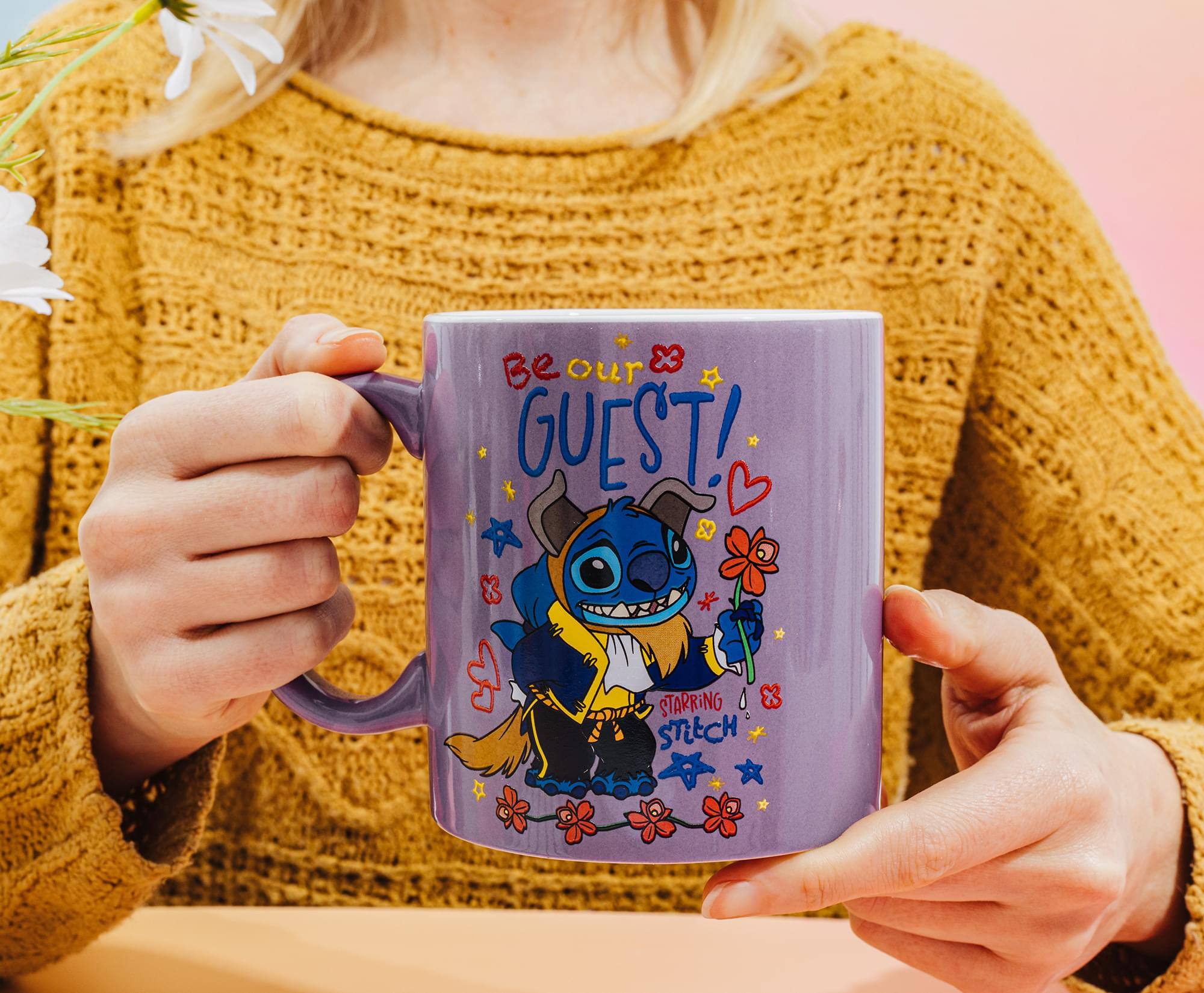 Be our guest!  
Starring Stitch