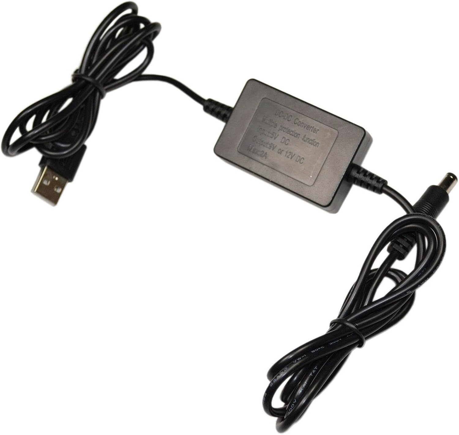 DC-DC Converter  
Input: 5V DC  
Output: 5V DC or 12V DC  
Current: 2A  
Protection: Over-voltage, Over-current, Short-circuit