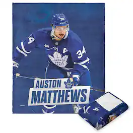 Northwest - Auston Matthews Toronto Maple Leafs 50" x 60" Player Silk Touch Throw Blanket - Multicolor